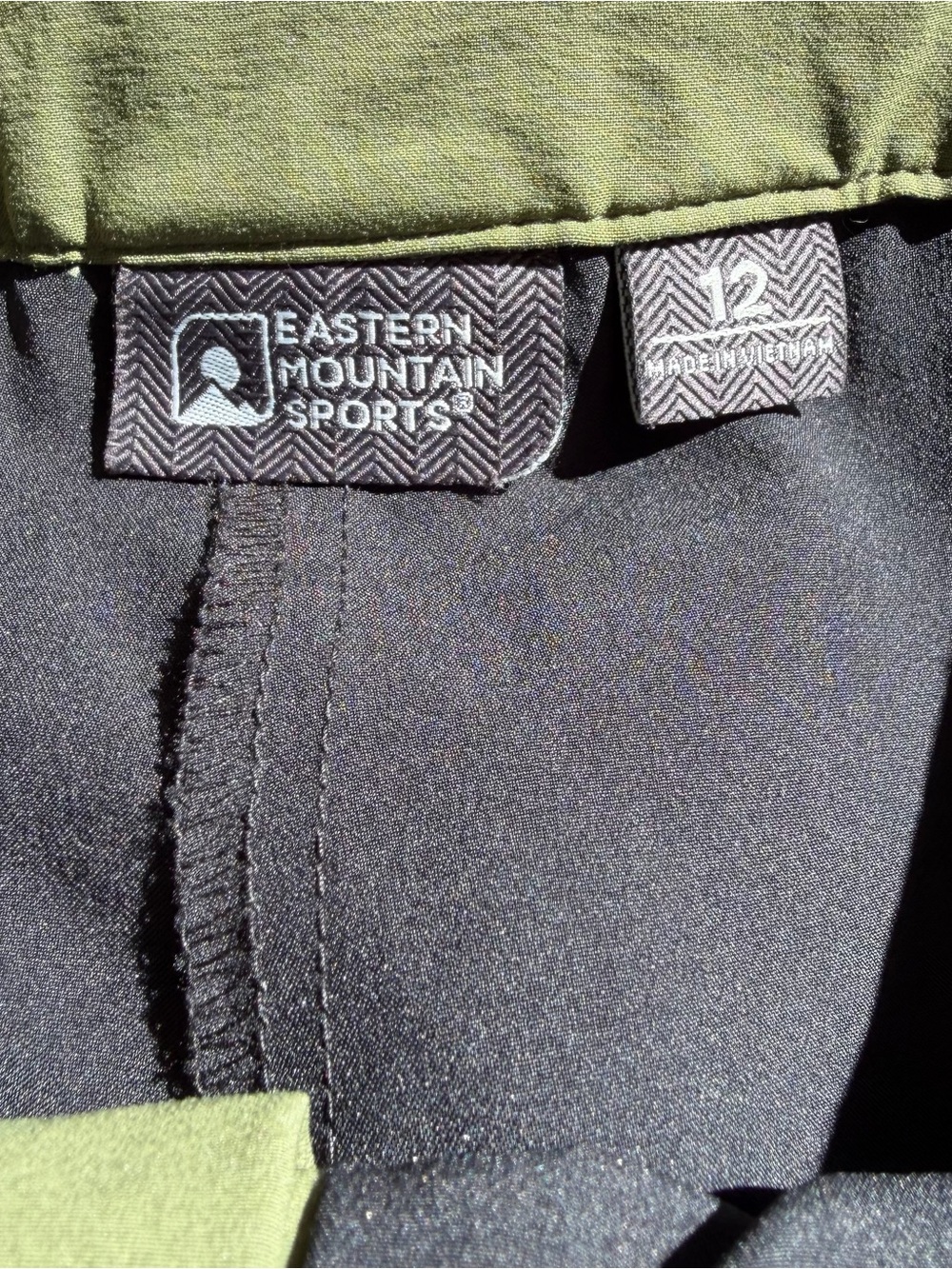 Eastern Mountain Sports Olive shirt - size 12